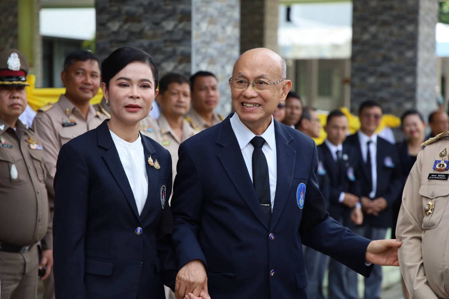 องคมนตรี เปิดประชุมเชิงปฏิบัติการการขับเคลื่อนโรงพยาบาลคุณธรรม สู่การปฏิบัติ โรงพยาบาลสมเด็จพระยุพราชฉวาง จังหวัดนครศรีธรรมราช