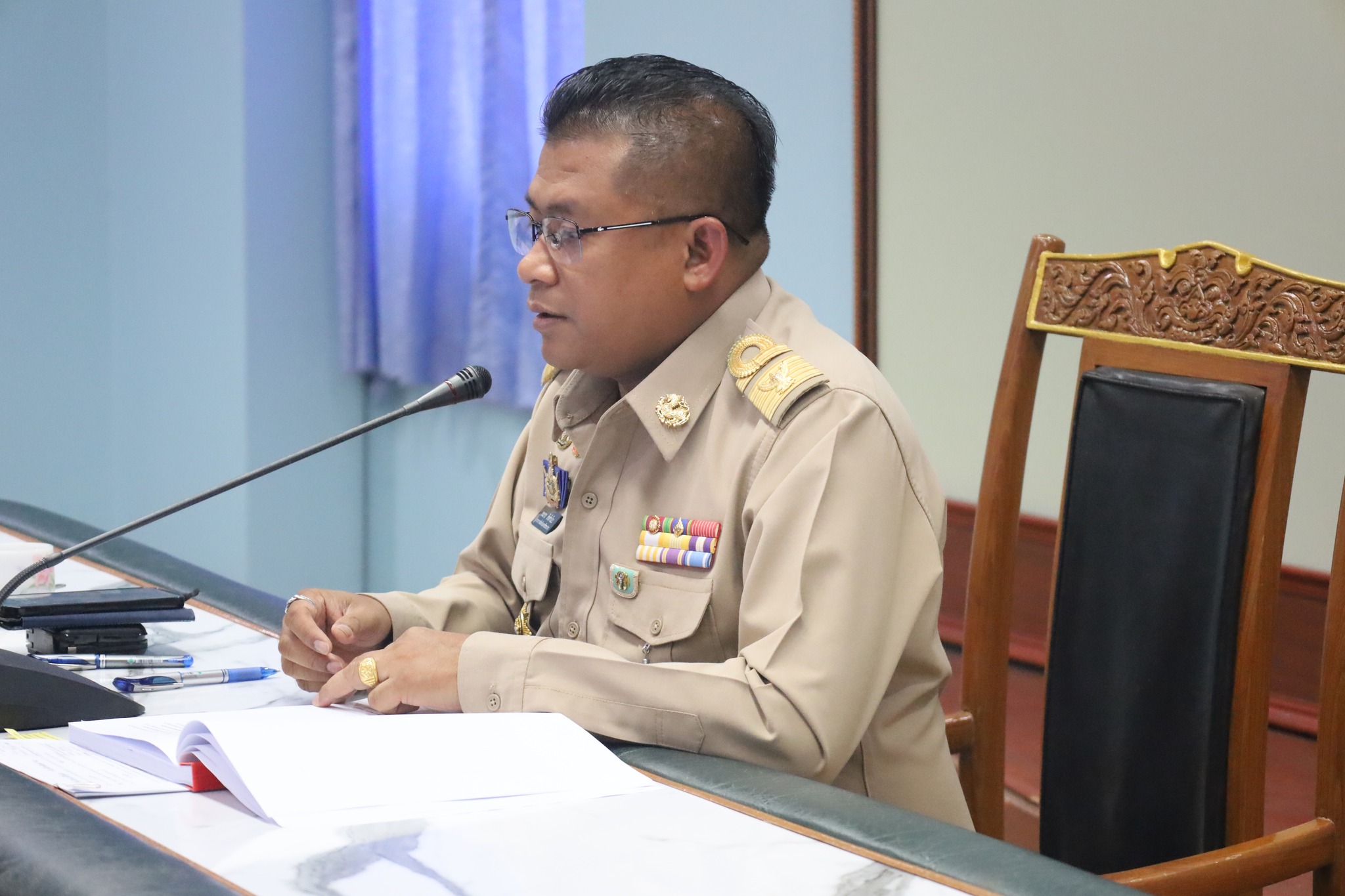 องคมนตรี ติดตามการดำเนินงานโครงการอันเนื่องมาจากพระราชดำริ พระบาทสมเด็จพระเจ้าอยู่หัวในพื้นที่ภาคใต้