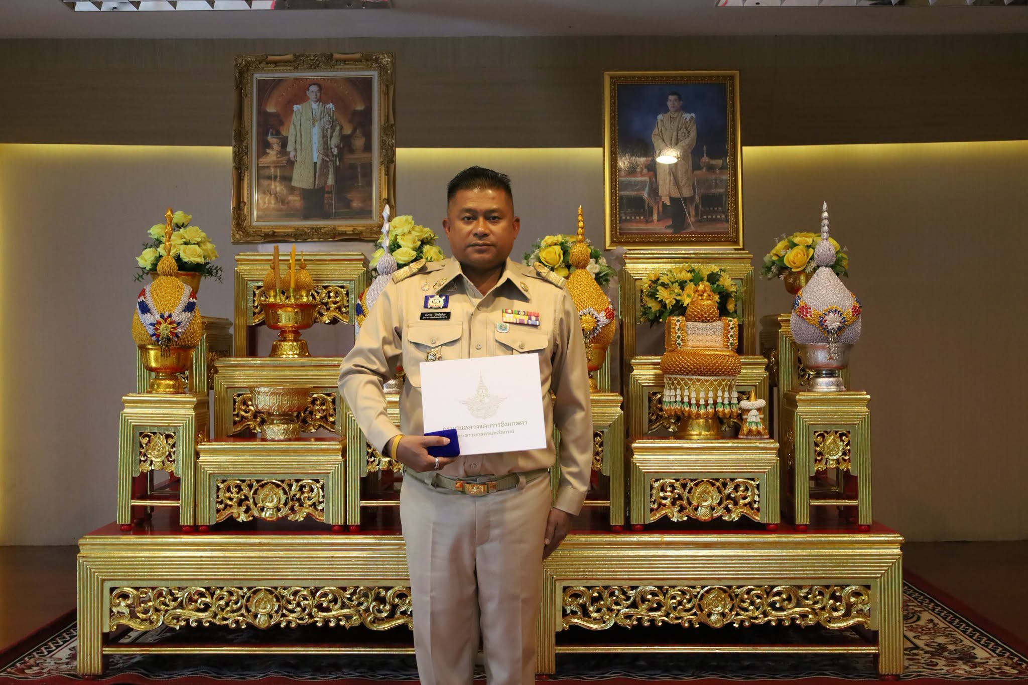 จังหวัดนครศรีธรรมราช จัดพิธีรับมอบปีกฝนหลวงพิเศษ เชิดชูพระมหากรุณาธิคุณและความสำคัญของปฏิบัติการฝนหลวง